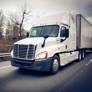 Freight Shipping from New York to Texas - White truck on road