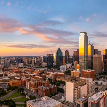 Freight Shipping from Ohio to Texas - Dallas, Texas skyline