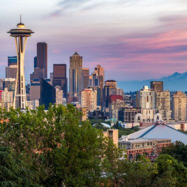 Shipping from Washington to Texas - Seattle skyline