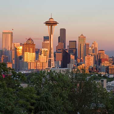 Shipping from Washington to California - Seattle Space Needle