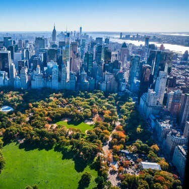 Freight Shipping from Wisconsin to New York - Aerial view of Central Park