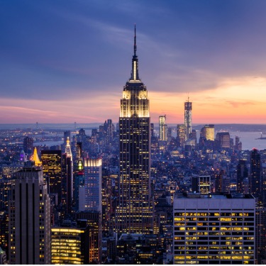 Freight Shipping from Washington DC to New York - View of Empire State Building