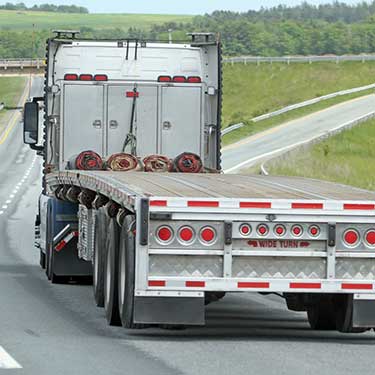 Shipping Freight from Vermont to California - Coast-to-Coast flatbed truck