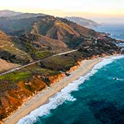 Freight Shipping from Virginia to California - California coastline