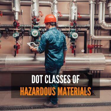 DOT Hazmat Classes