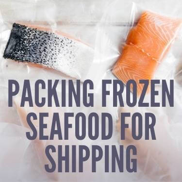 Packing Frozen Seafood For Shipping