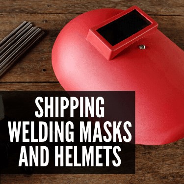 Shipping Welding Masks and Helmets