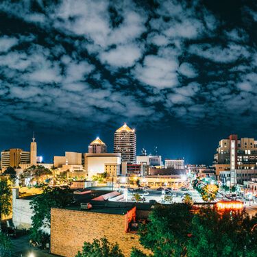 Shipping Freight From New Mexico Albuquerque Skyline