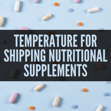 Temperature For Shipping Nutritional Supplements