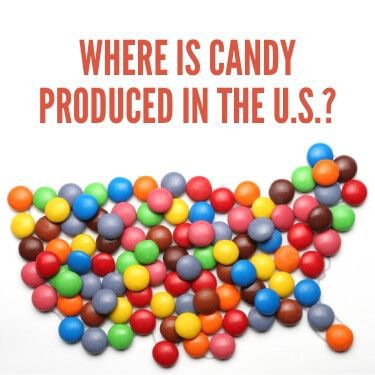 Where is Candy Produced in the U.S.