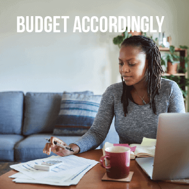 Budget Accordingly