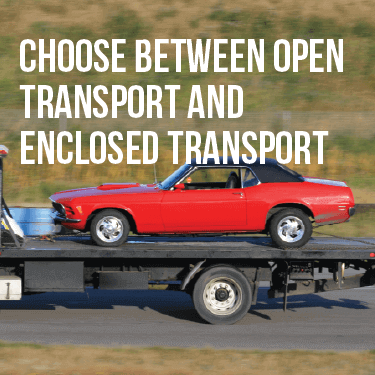 Choose Between Open Transport and Enclosed Transport