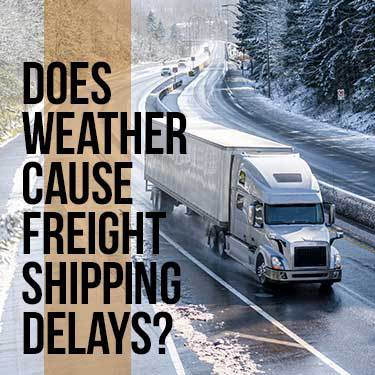 does-weather-cause-freight-shipping-delays