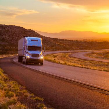 Freight Shipping from Connecticut to Florida - Freight truck traveling on highway