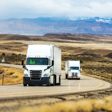 Freight Shipping From Georgia - Truckload traveling on the highway