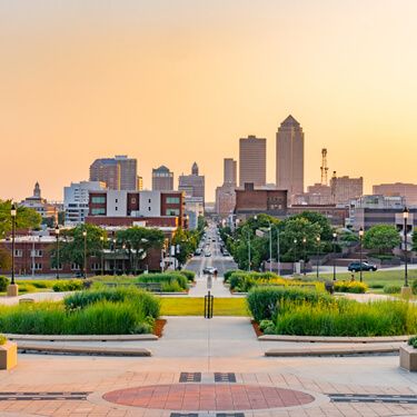 Freight Shipping From Iowa - Iowa Skyline