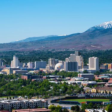 Reno, Nevada skyline