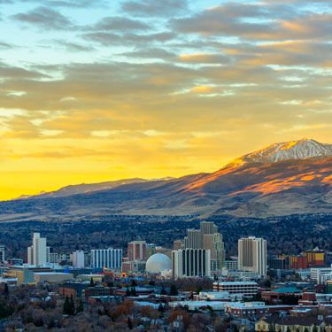 Reno, Nevada skyline