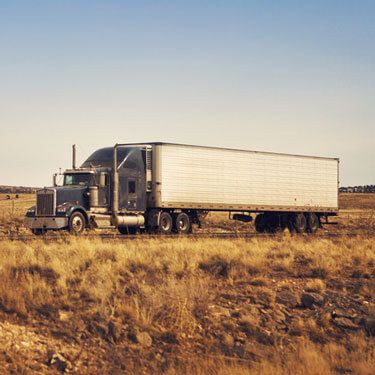 freight truck load on Nevada highway