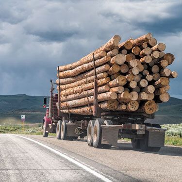 Freight Shipping from Oklahoma to California - Freight truck load hauling lumber