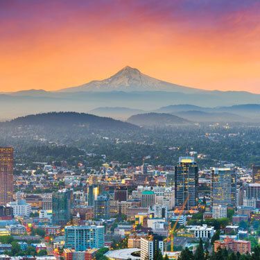 Freight Shipping from Oregon to Florida - Portland, Oregon skyline