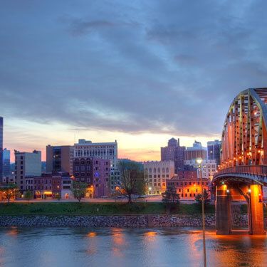 Freight Shipping from West Virginia to New York - Skyline of Charleston, West Virginia