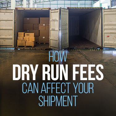 Can dry runs affect shipping