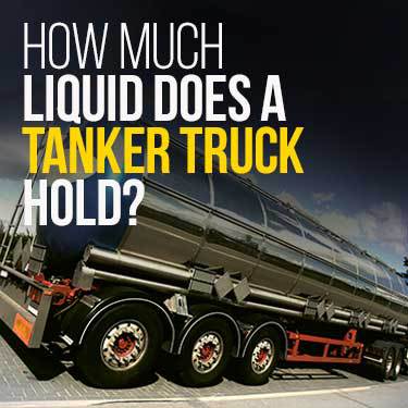 how much liquid does a tanker hold?