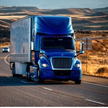 Freight Shipping from Arizona to Texas - Long Haul Semi Truck Rolling Down the Highway