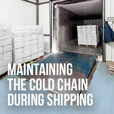 Maintaining the Cold Chain During Shipping