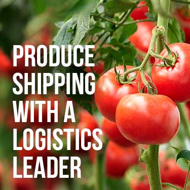 produce shipping with a logistics leader