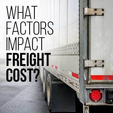 what-factors-impact-freight-cost