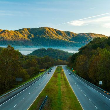 Freight Shipping from Virginia to New York - Virginia highway