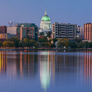 Freight Shipping from Wisconsin to Florida - Madison, WI skyline